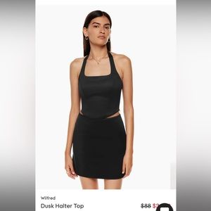 Aritzia Dusk Halter top